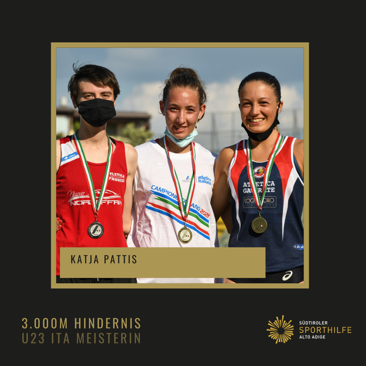 Katja Pattis incoronata campionessa ITA nei 3.000m  ostacoli