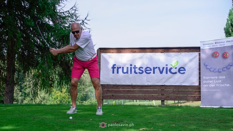 Sorgte für beste Stimmung nicht nur auf dem Golfplatz sondern auch beim anschließenden Aperitif: Much Mair