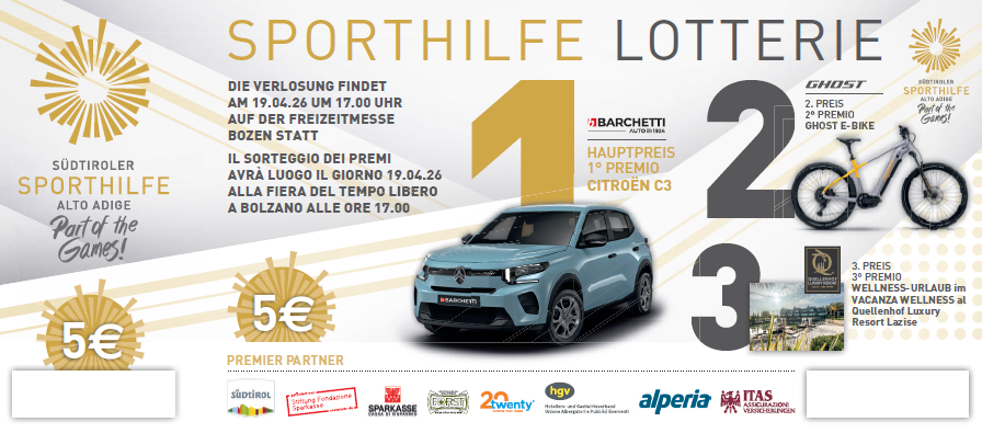 Sporthilfe-Lotterie: Lose für den Sportnachwuchs