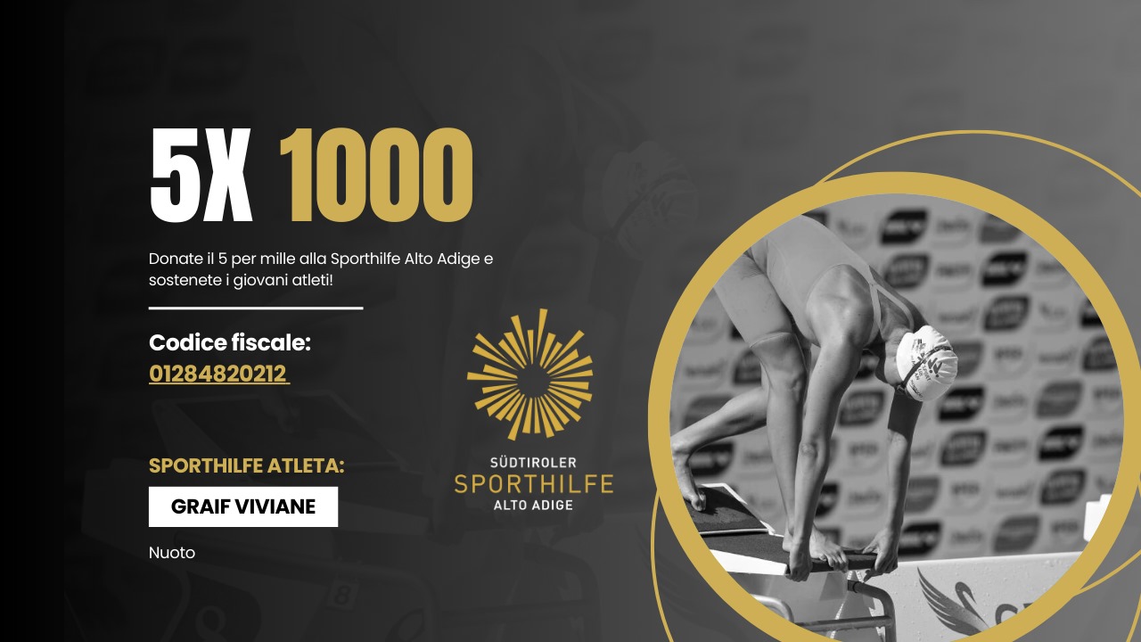 5 per mille per i campioni di domani